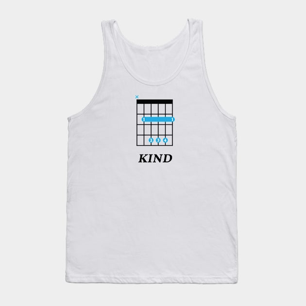 B Kind B Guitar Chord Tab Light Theme Tank Top by nightsworthy